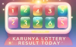 karunya lottery result today